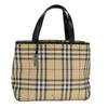 Secondhand Burberry Nova Check Tote Canvas and