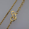 Secondhand Christian Dior Logo Heart Pendant Necklace