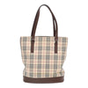Secondhand Burberry Nova Check Tote canvas check pattern
