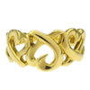 Tiffany & Co. Triple Loving Heart Ring 18K Yellow Gold