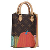 Secondhand Louis Vuitton Petit Sac Plat Bag Yayoi Kusama Pumpkins