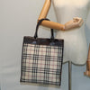 Secondhand Burberry Nova Check Tote canvas check pattern
