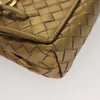 Bottega Veneta Chain Flap Shoulder Bag Leather
