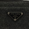 Secondhand Prada Pochette Black Wool Accessories
