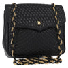Bally Vintage Chain Shoulder Bag Quilted Leather