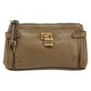 Secondhand Chloe Paddington Pouch Beige Leather Bags