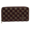 Secondhand Louis Vuitton Zippy Wallet NM Damier Piet