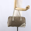 Gucci New Britt Boston Bag GG Canvas