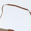 Celine Vintage Macadam Shoulder Bag Canvas and Leather