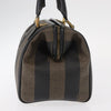 Fendi Vintage Pequin Convertible Boston Bag Coated Canvas