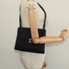 Christian Dior Vintage Trotter Flap Shoulder Bag Canvas