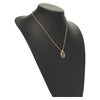 Secondhand Christian Dior CD Pendant Necklace Gold-plated