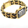Chanel Premiere Rock Quartz Watch Plated Metal and Leather