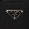 Secondhand Prada Logo Backpack Tessuto