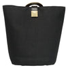 Secondhand Celine Circle logo Black Canvas Bags