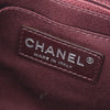Chanel Coco Pleats Duo Color Chain Clutch Quilted Glazed Calfskin