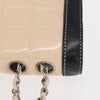 Chanel Vintage Chocolate Bar CC Flap Bag Patent leather