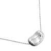 Tiffany & Co. Elsa Peretti Bean Pendant Necklace Sterling Silver