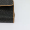 Christian Dior Vintage Honeycomb Flap Crossbody Bag Coated Canvas