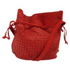 Bottega Veneta Drawstring Tassel Bucket Bag Intrecciato Nappa