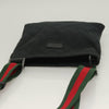 Secondhand Gucci Web Strap Zip Messenger Bag GG