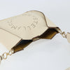 Secondhand Stella McCartney Logo Crossbody Bag Perforated Faux