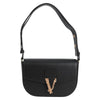 Versace Virtus Flap Messenger Bag Leather