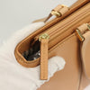 Secondhand Burberry Handle Tote Beige Leather Accessories