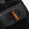 Gucci Vintage Bamboo Backpack Suede