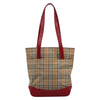 Secondhand Burberry Nova Check Tote canvas check pattern
