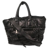 Prada Bomber Convertible Tote Nappa Leather