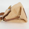 Salvatore Ferragamo Sofia Satchel Raffia with Leather