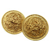 Secondhand Chanel CC Round Earrings