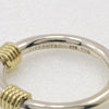 Tiffany & Co. Double Coil Ring Silver and gold