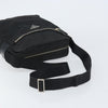 Prada Front Pocket Zip Messenger Bag Tessuto with Saffiano Leather
