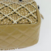 Secondhand Chanel Camera Case Bag Woven Stitch Patent
