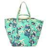 Chanel Vintage Floral Tote Nylon