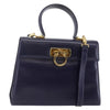 Secondhand Salvatore Ferragamo Gancini Convertible Top Handle Bag