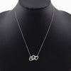 Tiffany & Co. Triple Heart Pendant Necklace Sterling Silver