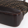 Fendi Vintage Open Tote Zucca Canvas with Leather