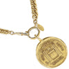 Chanel Vintage 31 Rue Cambon Medallion Pendant Necklace Metal