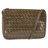 Fendi Vintage Zip Crossbody Bag Zucchino Canvas
