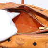 Secondhand MCM Visetos logogramme Handbag Canvas and