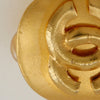 Secondhand Chanel Vintage Earring Gold Plated Jewelry