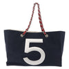 Secondhand Chanel No.5 Tote Canvas and