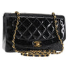 Secondhand Chanel Vintage Diana Flap Bag Quilted Patent