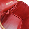 Secondhand Chanel Vanity pouch Red Calfskin Bags