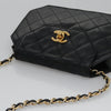 Chanel Vintage Octagon CC Flap Bag Quilted Leather