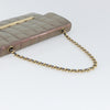 Secondhand Chanel Chocolate Bar Chain Flap Bag Quilted Patent