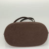 Secondhand Burberry Handle Tote Brown Leather Accessories